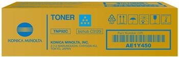 toner MINOLTA TNP92 cyan Bizhub i-SERIES C3120i (4000 str.)