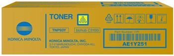 toner MINOLTA TNP93 yellow Bizhub i-SERIES C3100i (4000 str.)