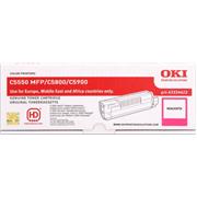 toner OKI C5800/5900/5550MFP magenta