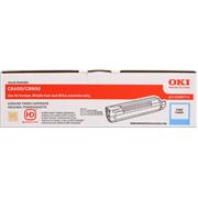 toner OKI C8600/C8800 cyan