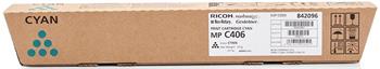 toner RICOH Typ C406 Cyan Aficio MP C306/C307/C406