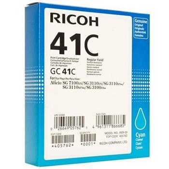 toner RICOH Typ GC 41 HC Cyan Aficio SG 3100/SG 3110/SG 7100