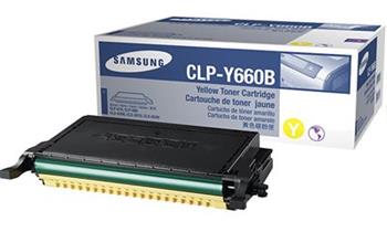 toner SAMSUNG CLP-Y660B CLP 610/660, CLX 6200/6210/6240 yellow (5000 str.)