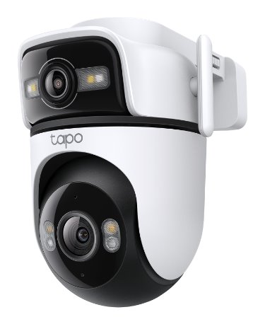 TP-link TAPO C545D vonkajšia otočná bezpečnostná kamera, 2x 2K 3MP snímač