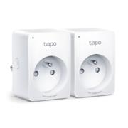 TP-link TAPO P100 WiFi Smart Plug, WiFi Smart zásuvka, biela farba, 2ks v balení