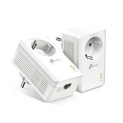 TP-LINK TL-PA7017KIT Dvojica adaptérov 1000Mbps, AV1000 priechodzia zásuvka Powerline Adapter Starter Kit