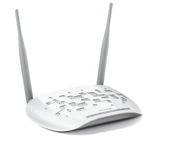 TP-LINK TL-WA801ND Wireles AccesPoint, 300 Mbps, MIMO, PoE, Repeater, Client, Bridge, Multi-SSID s VLAN, 2 odním.antény