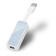 TP-LINK USB 2.0 to 100Mbps Ethernet Network Adapter, 1 USB 2.0 connector, 1 10/100Mbps Ethernet port 