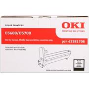 valec OKI C5600/C5700 black
