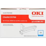 valec OKI C5600/C5700 cyan