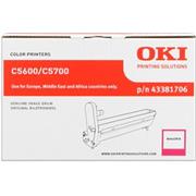 valec OKI C5600/C5700 magenta