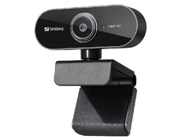 Web kamera SANDBERG USB Webcam Flex 1080P HD /2 Mpix/1920x1080/pevné ohnisko/mikrofón/USB 2.0