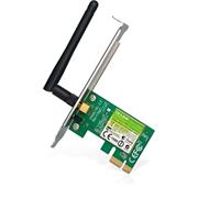 Wireless PCI Express N TP-LINK TL-WN781ND 150Mbps Adapter, 802.11n/g/b, odnímateľná anténa 