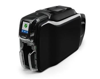Zebra Card Printer ZC350, Single Sided, UK/EU Cords, USB & Ethernet, PC/SC Contact, Contactless Mifare, Windows Driver