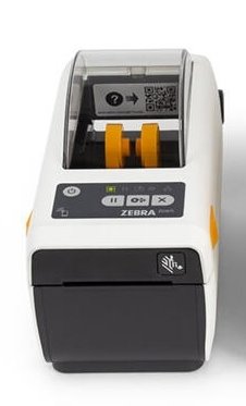 Zebra DT Printer ZD611, Healthcare; 203 dpi, USB, USB Host, Ethernet, BTLE5, EU and UK Cords, Swiss Font, EZ