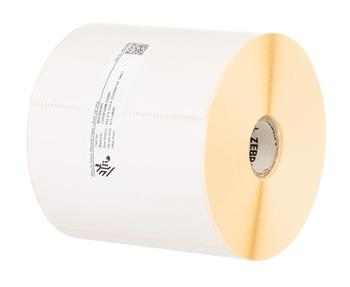ZEBRA LABEL, PAPER, 102X51MM;DIRECT THERMAL,Z-PERFORM 1000D,UNCOATED,PERMANENT ADHESIVE, 19MM CORE, BLACK SENSING MARK