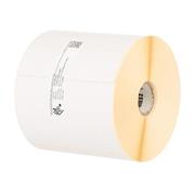 ZEBRA LABEL, PAPER, 102X51MM;DIRECT THERMAL,Z-PERFORM 1000D,UNCOATED,PERMANENT ADHESIVE, 19MM CORE, BLACK SENSING MARK