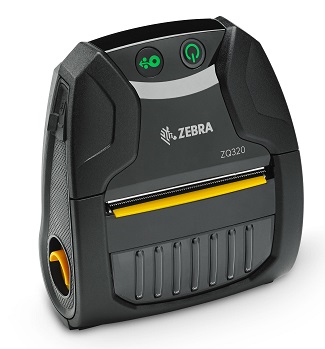 Zebra mobilná tlačiareň ZQ320 Plus; DT, Bluetooth 4.X, No Label Sensor, Outdoor Use, English, Group E